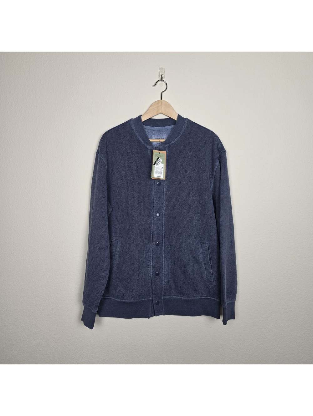 Goodfellow & Co Men's Vintage Snap-Front Sweatshirt S